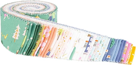 Community 2.5" Rolie Polie | Citrus & Mint for Riley Blake Designs