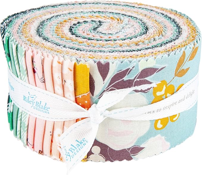 Hidden Cottage 2.5" Rolie Polie | Minki Kim for Riley Blake Designs