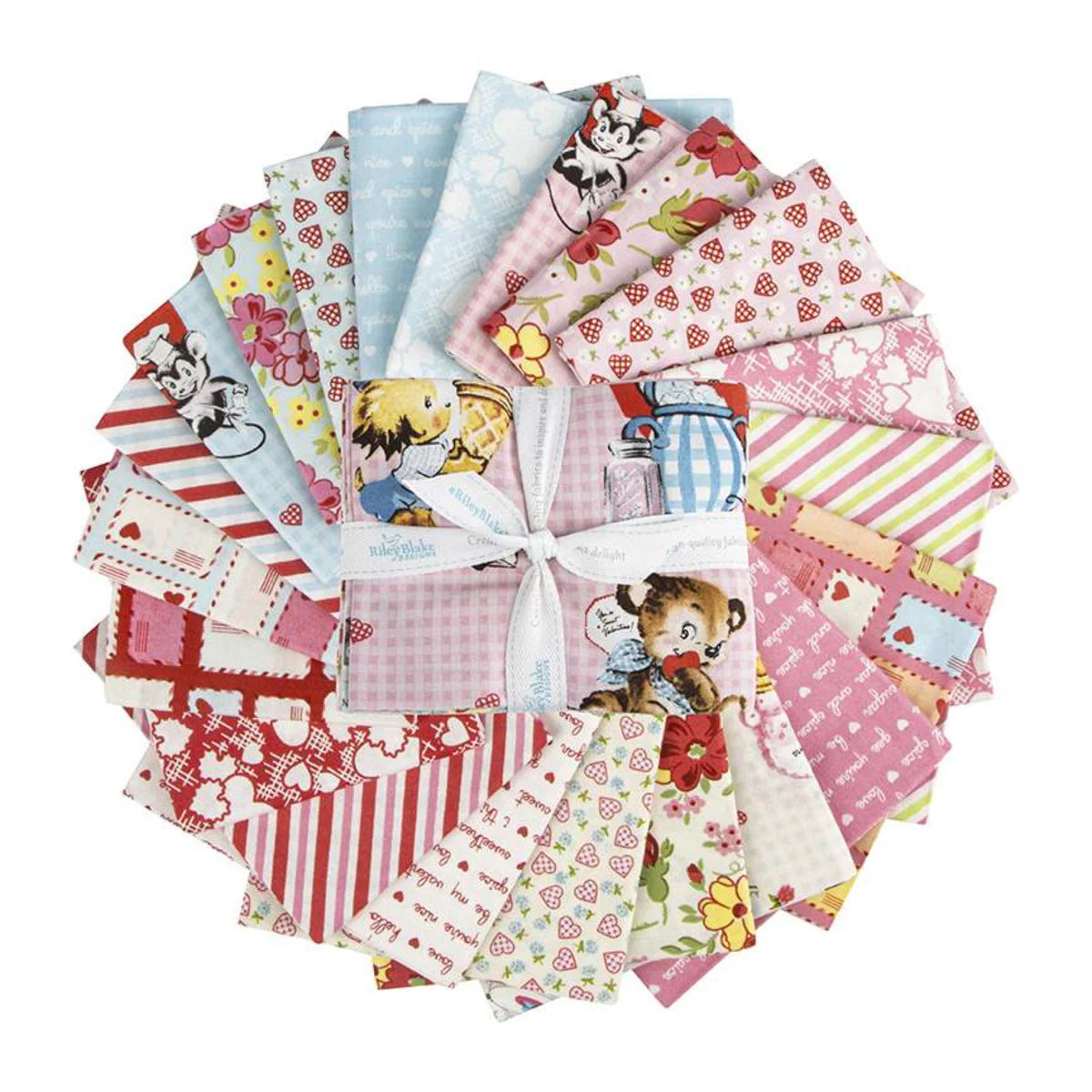 Sugar and Spice Fat Quarter Bundle | Lindsay Wilkes for Riley Blake Designs