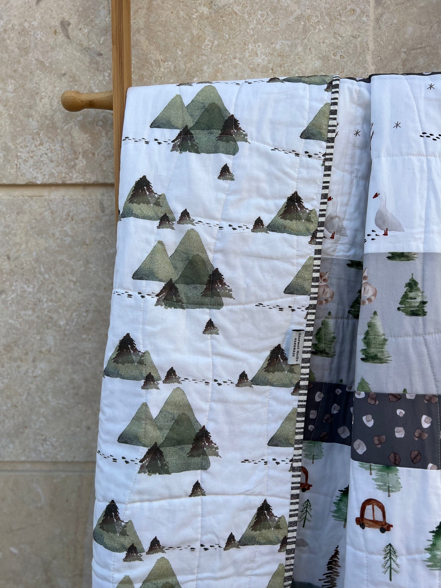 Woodland Critters Crib Quilt