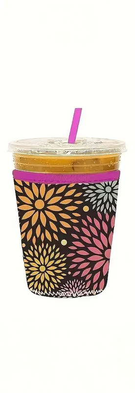 Small Insulated Cup Sleeve (hot & cold) Multi Design