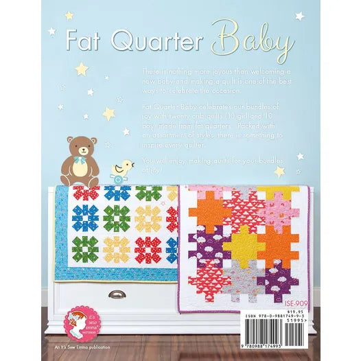Fat Quarter Baby Quilt Book by It's So Emma