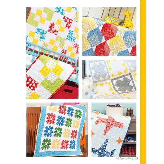 Fat Quarter Baby Quilt Book by It's So Emma