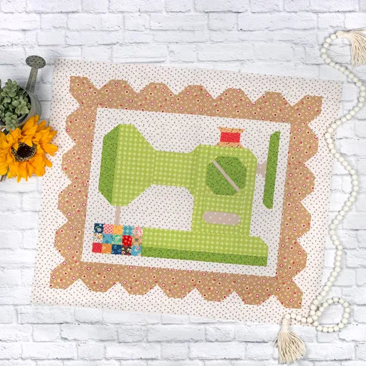 Mercantile Quilt Seeds Sewing Machine Quilt Pattern