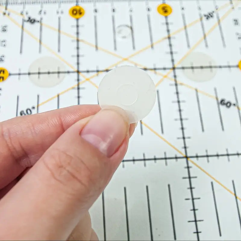 Non-Slip Ruler Grip Dots – 30 Pieces