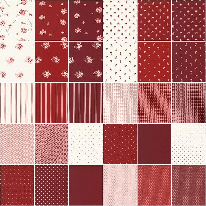 Redwork Gatherings by Primitive Gatherings for Moda