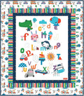 Let's Play Panel Quilt Kit (with backing)