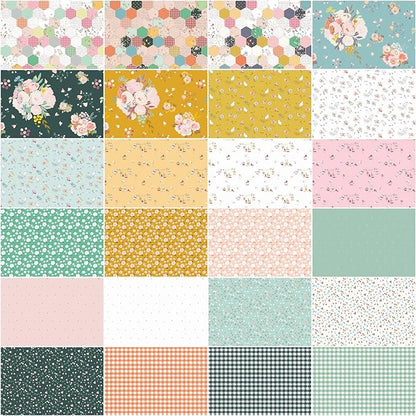 Hidden Cottage 2.5" Rolie Polie | Minki Kim for Riley Blake Designs