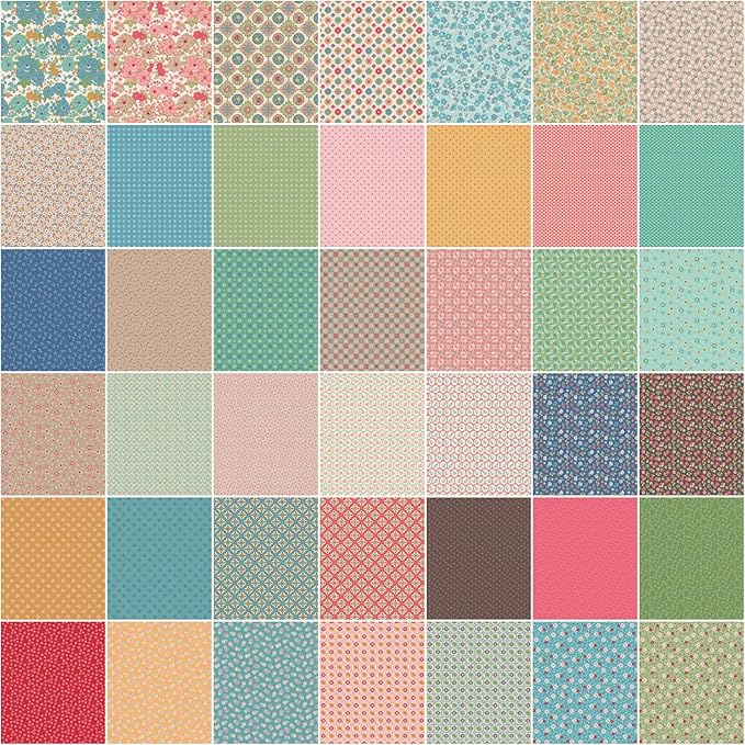 Mercantile  Layer Cake 10" Squares Fabric by Lori Holt