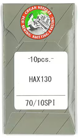 Organ Quilting Machine Needles Microtex 70/10 10pk
