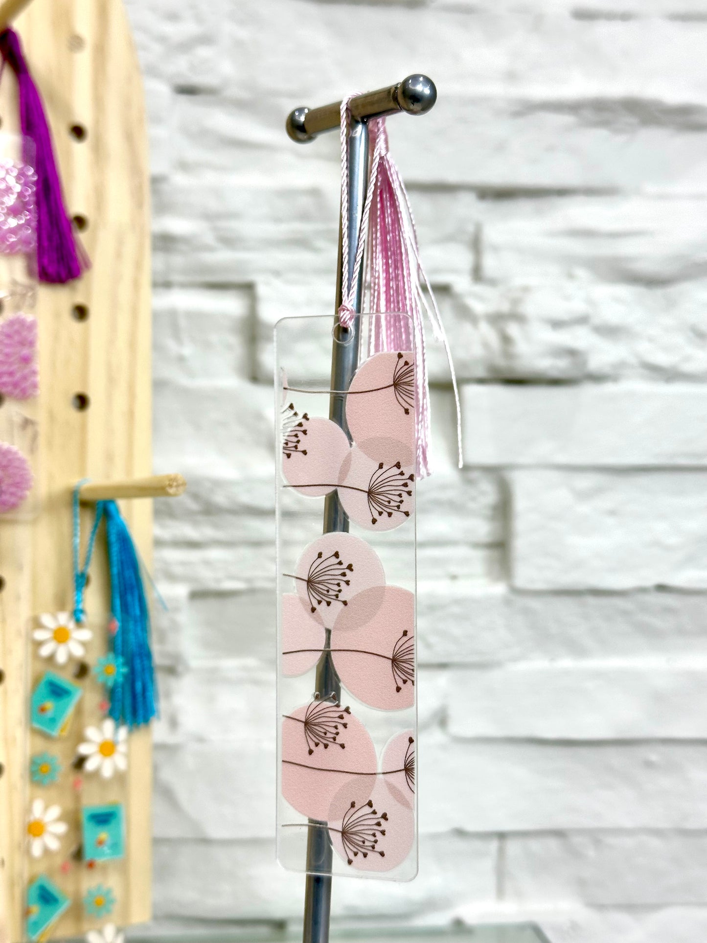 Acrylic Bookmarks (Florals)