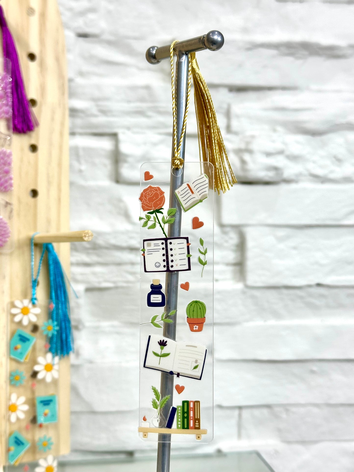 Acrylic Bookmarks (Bookish)