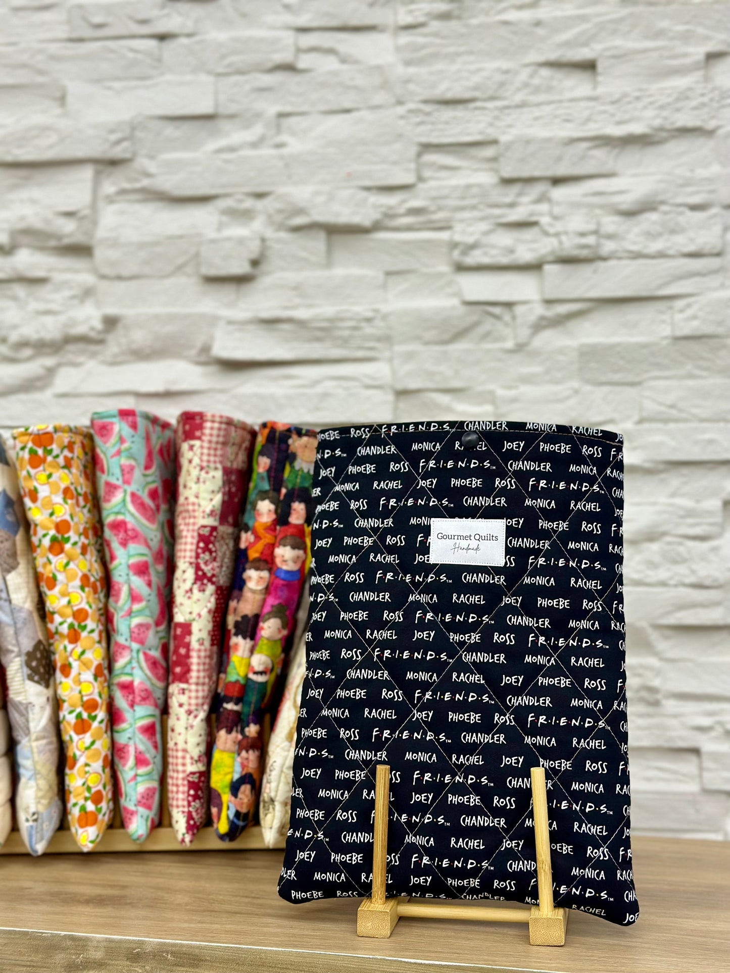 Quilted Book & Ipad sleeves (medium)