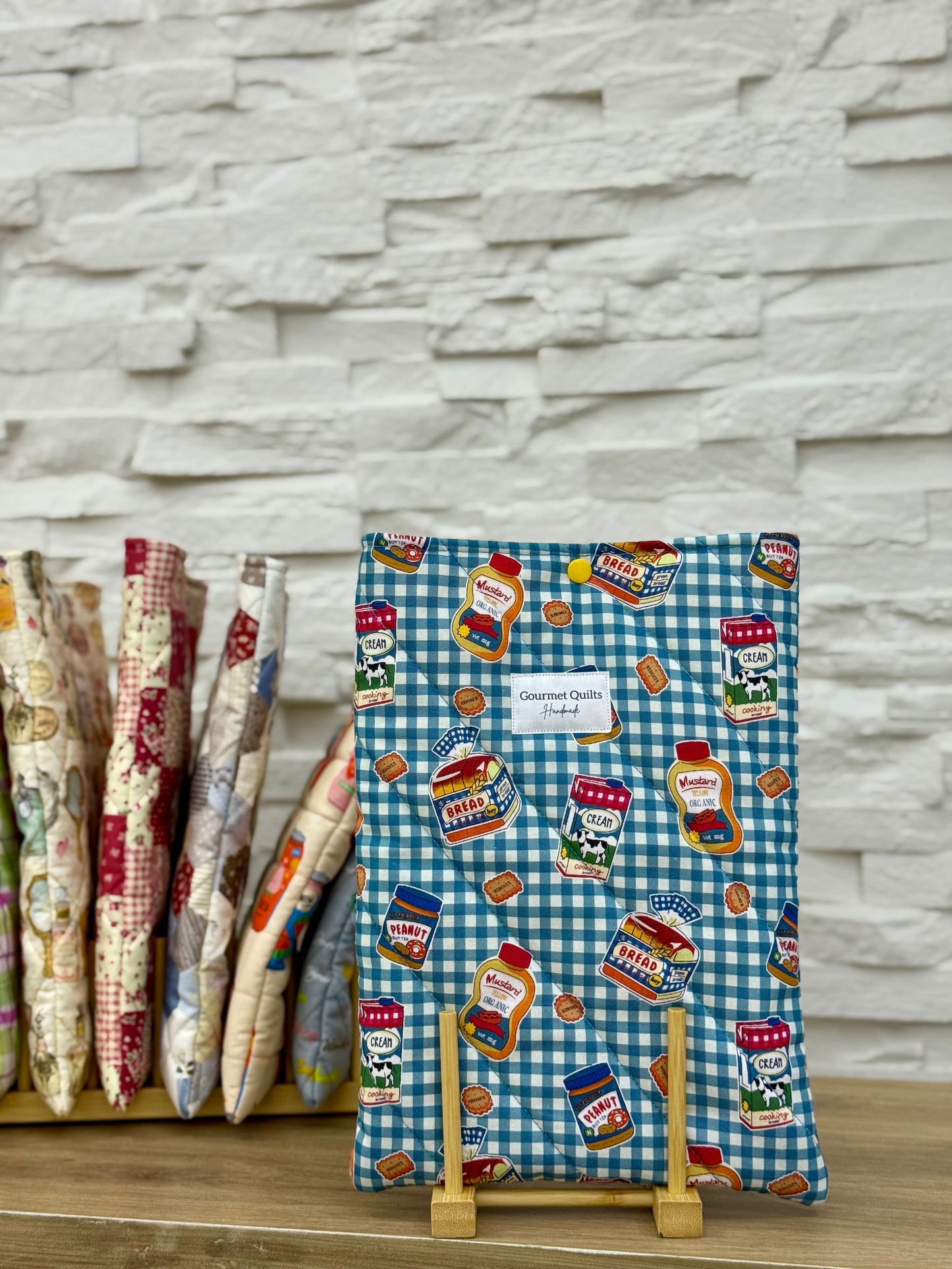 Quilted Book & Ipad sleeves (medium)