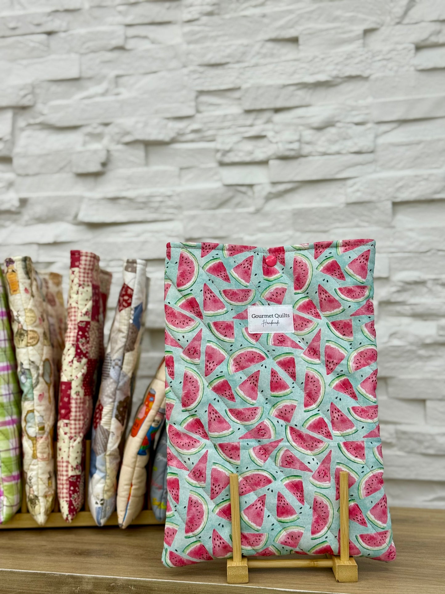 Quilted Book & Ipad sleeves (medium)