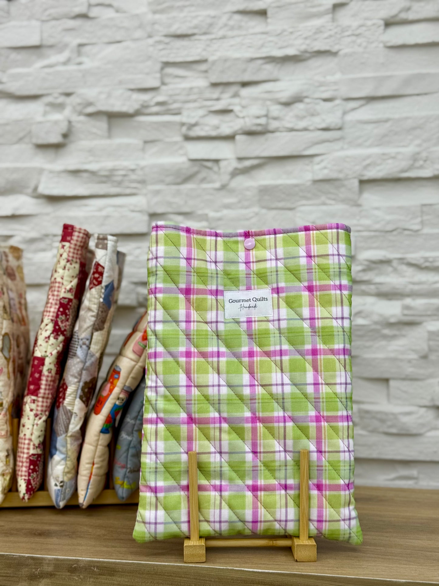 Quilted Book & Ipad sleeves (medium)