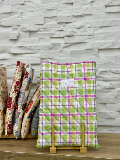 Quilted Book & Ipad sleeves (medium)