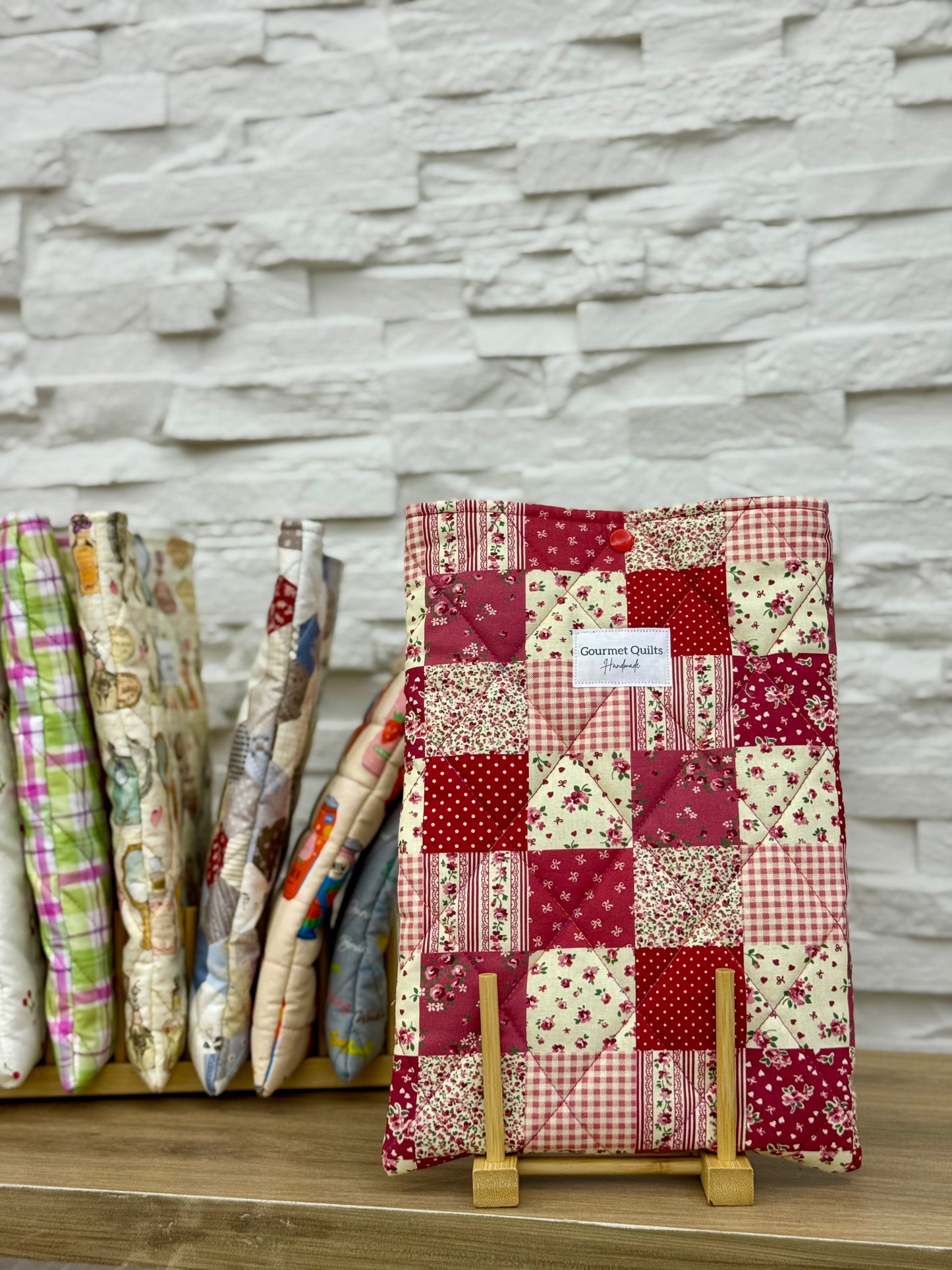 Quilted Book & Ipad sleeves (medium)