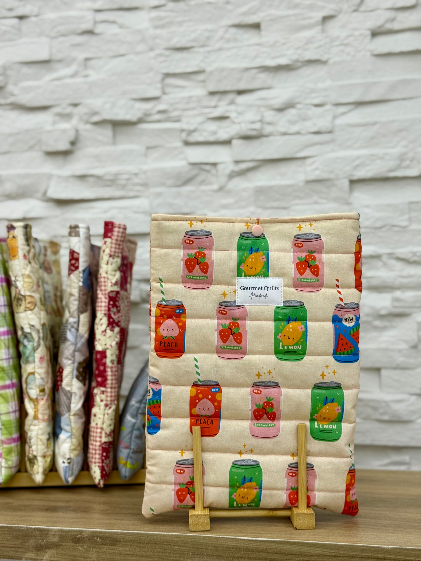 Quilted Book & Ipad sleeves (medium)