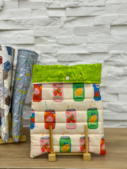 Quilted Book & Ipad sleeves (medium)