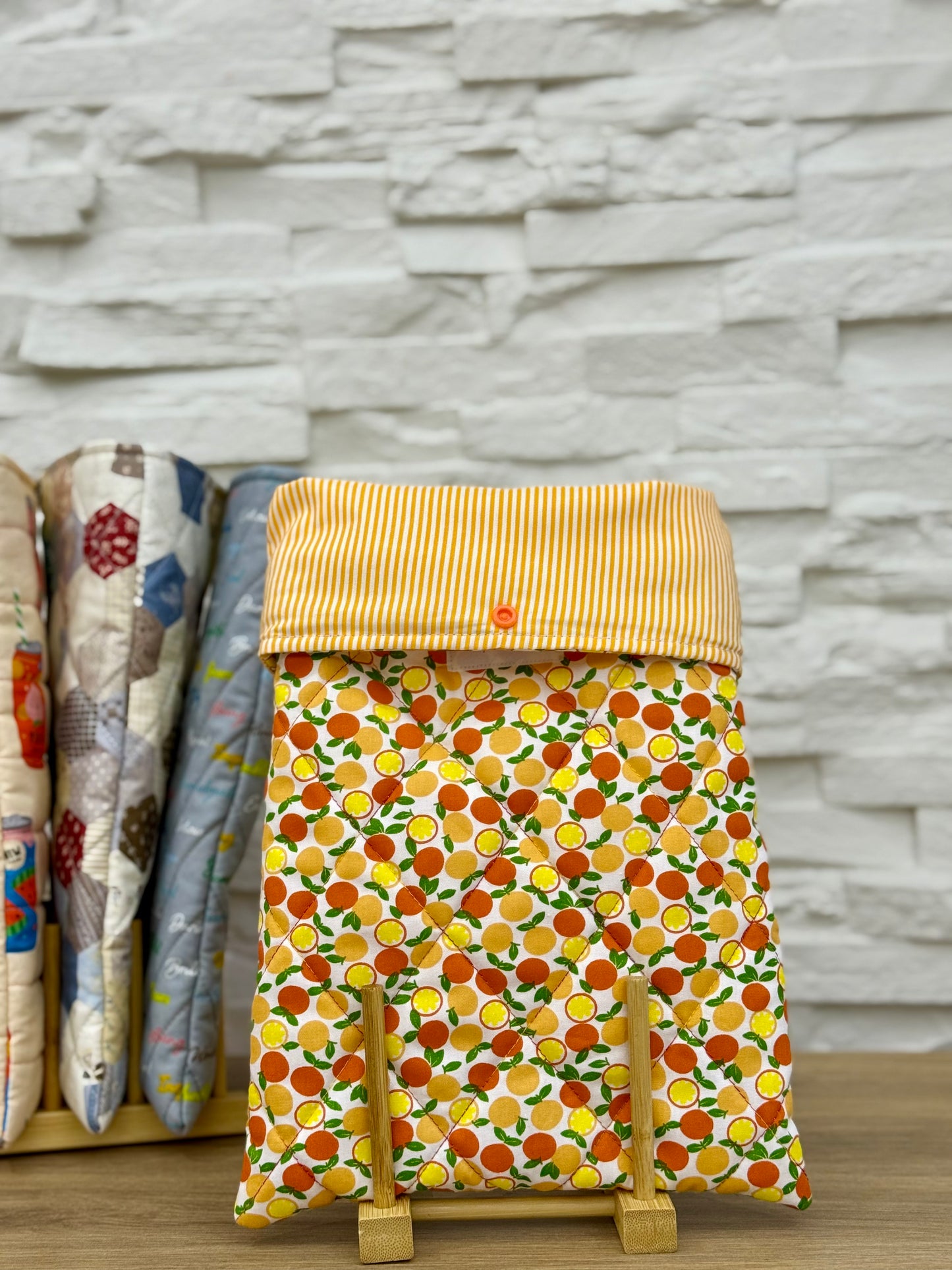 Quilted Book & Ipad sleeves (medium)