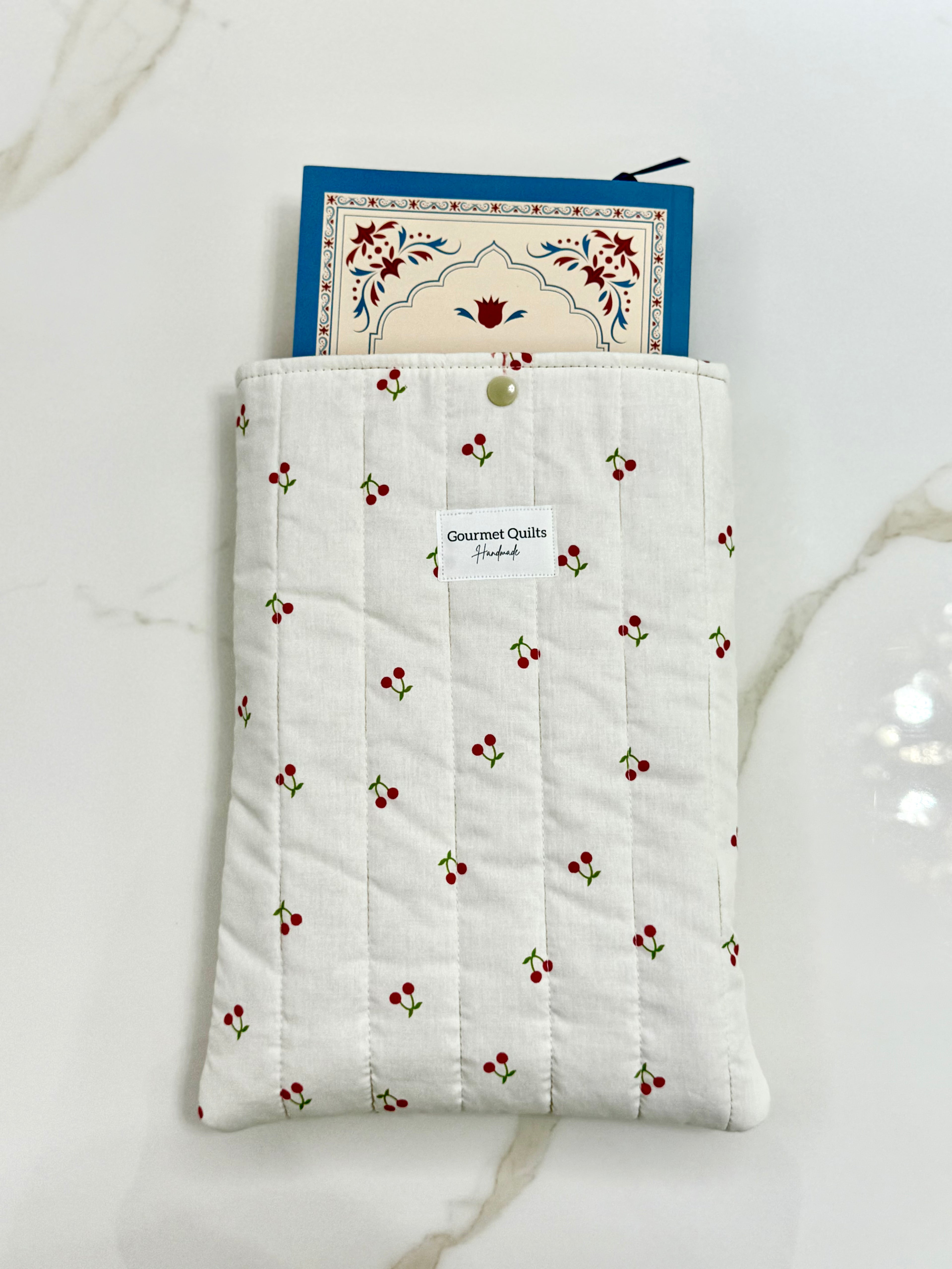 Quilted Book & Ipad sleeves (medium)