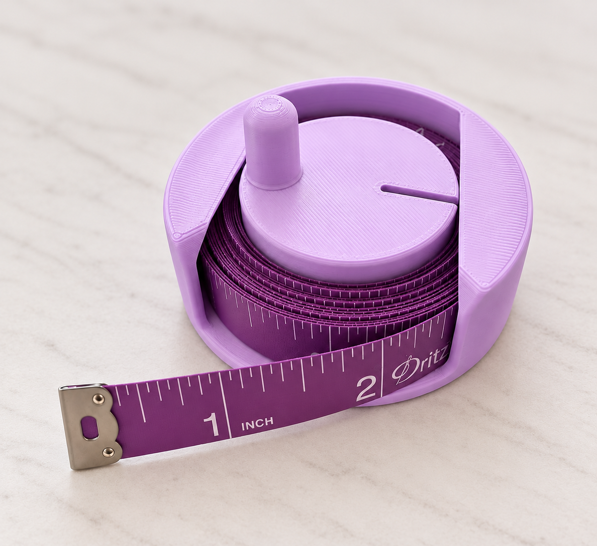 3 meters (120") 3D Printed Measuring Tape Holder