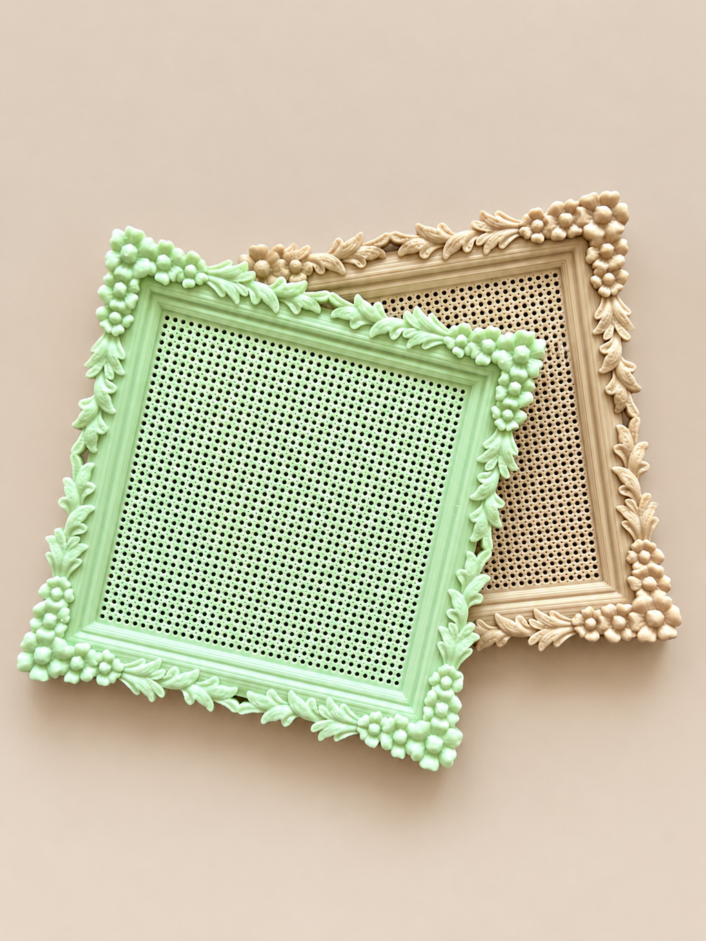 3D printed Large Floral Cross stitch & Embroidery frame