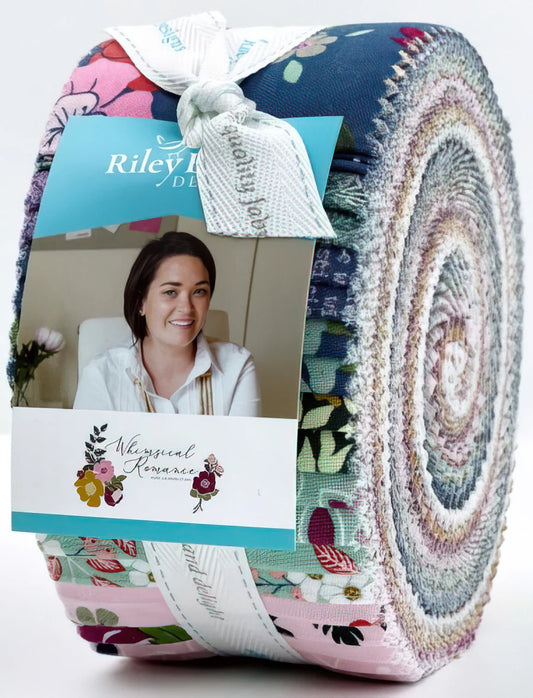 Whimsical Romance 2.5" Rolie Polie | Keera Job for Riley Blake Designs