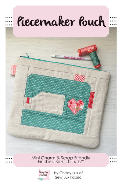 Piecemaker Pouch Pattern - PAPER