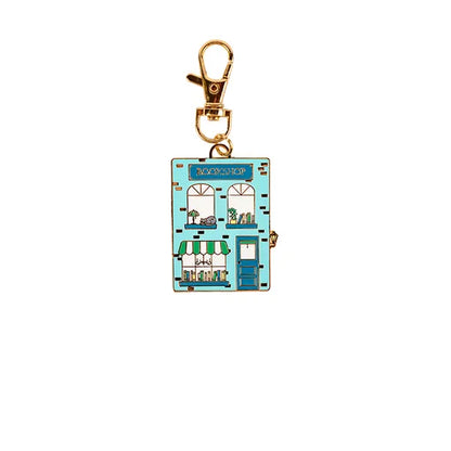 Bookshop Main Street Enamel Charm