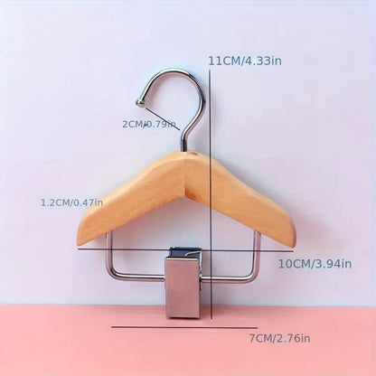 Mini Wooden Hangers