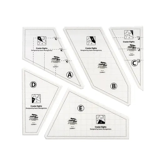 Creative Grids Crazier Eights Template Set
