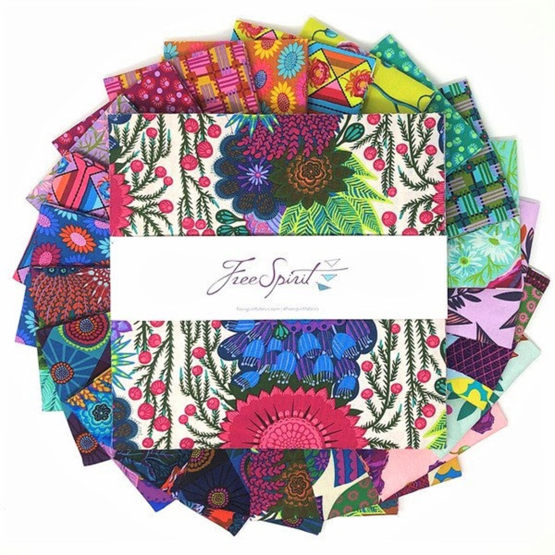 Bright Eyes Layer Cake 10" Squares Fabric by Anna Maria Horner