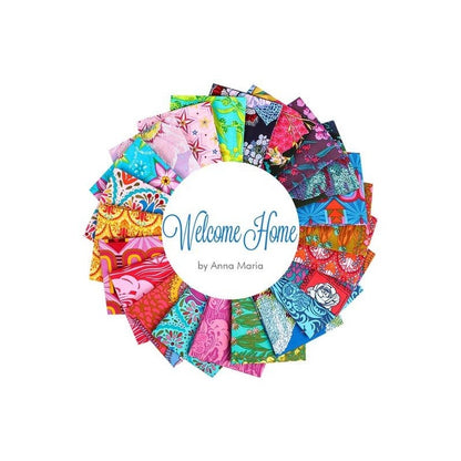 Welcome Home Layer Cake 10" Squares Fabric by Anna Maria Horner