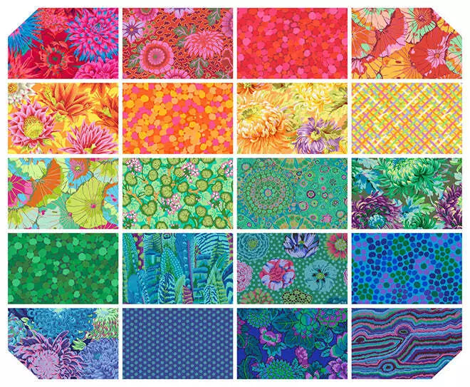 Kaffe Fassett Classics Plus (Rainbow)  By Free Spirit