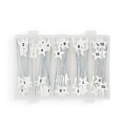 Dritz Quilting - Flathead Numbered & Directional Pins