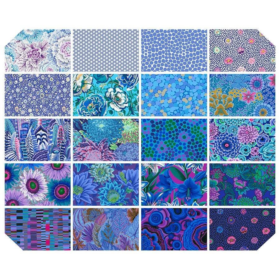 Kaffe Fassett Classics Plus (Lake)  By Free Spirit