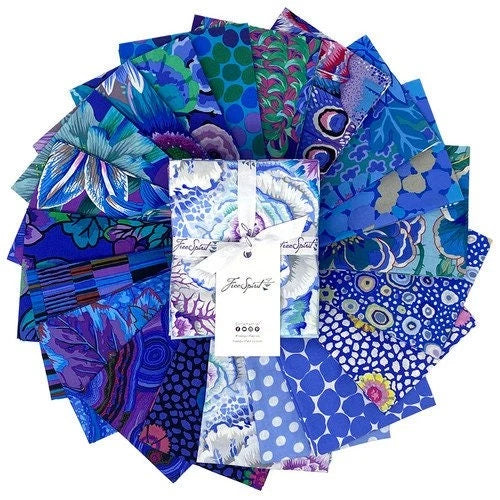 Kaffe Fassett Classics Plus (Lake)  By Free Spirit